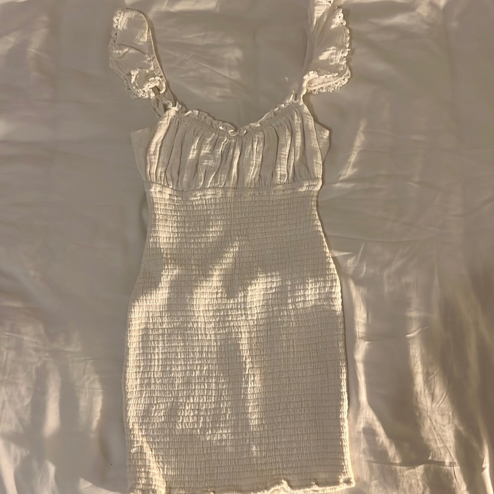 MAJORELLE White Bodycon Beachy Dress
